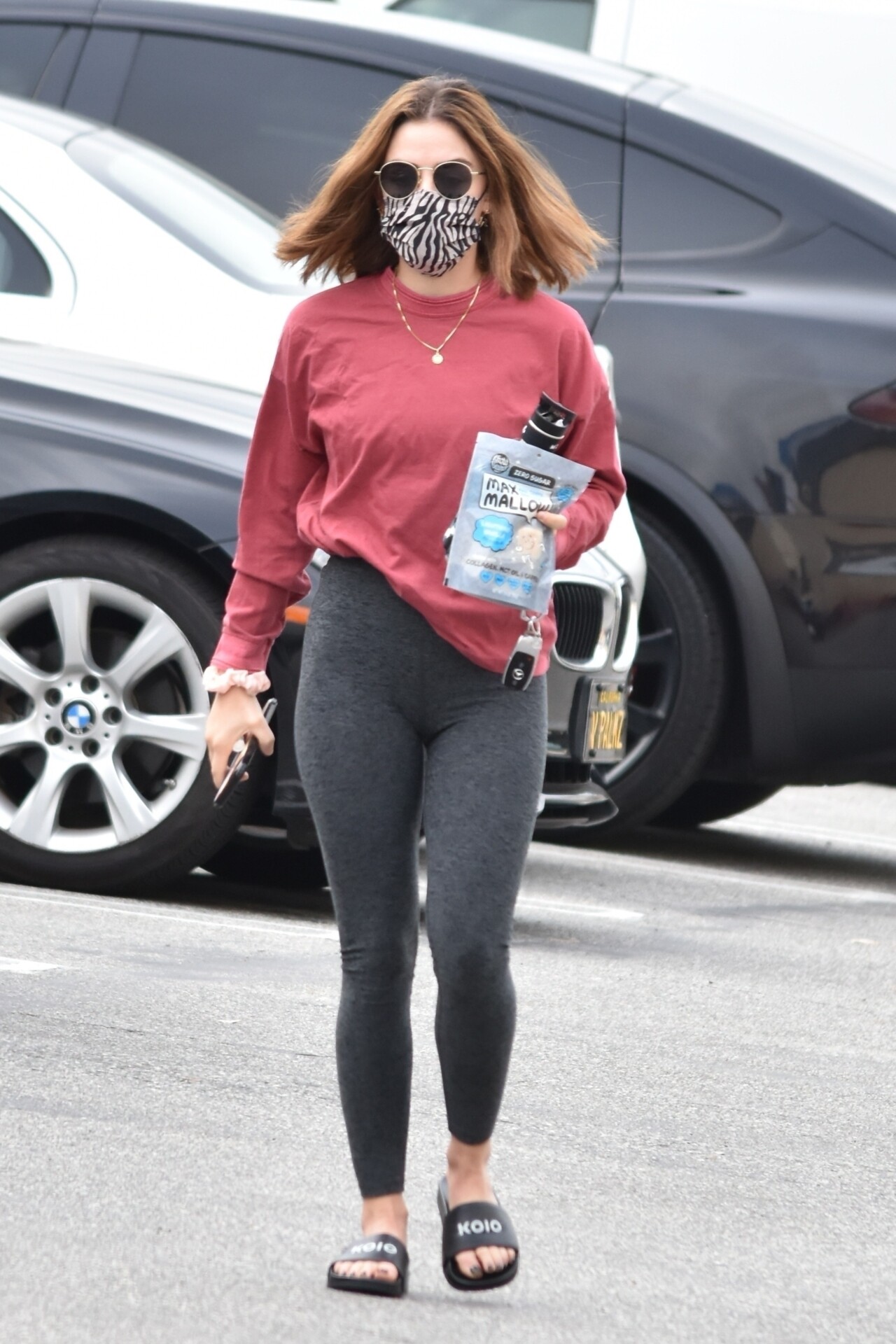 Lucy Hale Los Angeles February 9, 2021