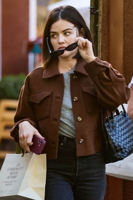 Lucy Hale Brentwood January 24, 2025