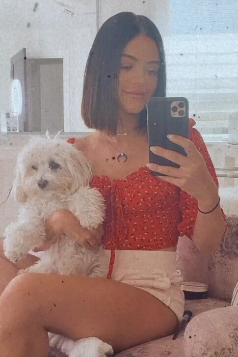 Lucy Hale Instagram Story July 15, 2020