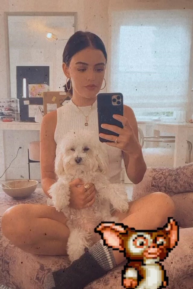 Lucy Hale Instagram Story July 23, 2020