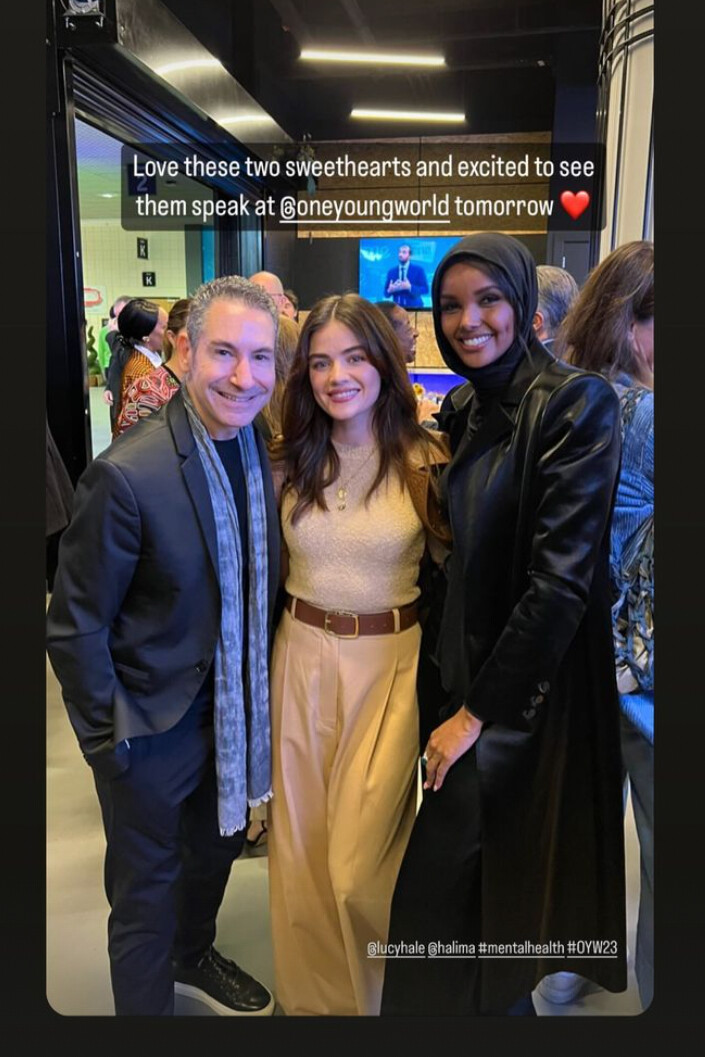 Lucy Hale Instagram Story October 4, 2023