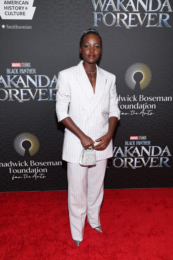 Lupita Nyong'o Black Panther: Wakanda Forever Screening October 30, 2022