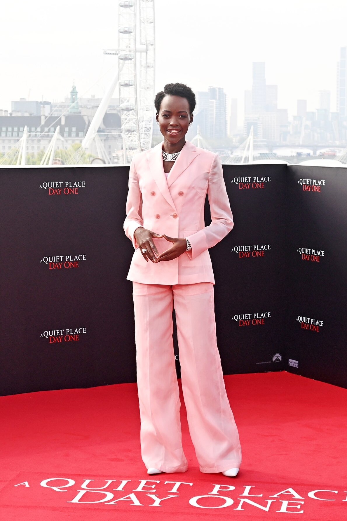 Lupita Nyong'o A Quiet Place: Day One London Photocall May 1, 2024