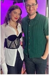 Millie Bobby Brown Josh Horowitz's Instagram February 14, 2024