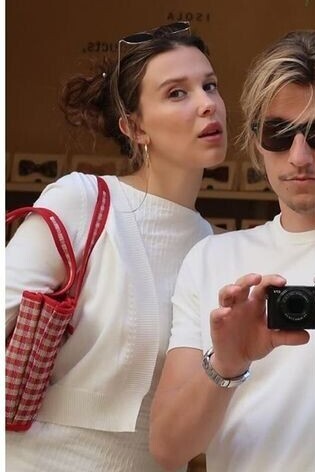Millie Bobby Brown With Jake Bongiovi October 12, 2024