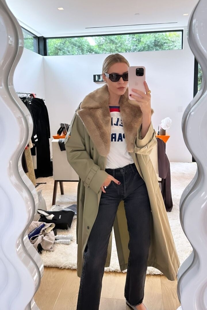 Morgan Stewart Instagram Story November 10, 2023