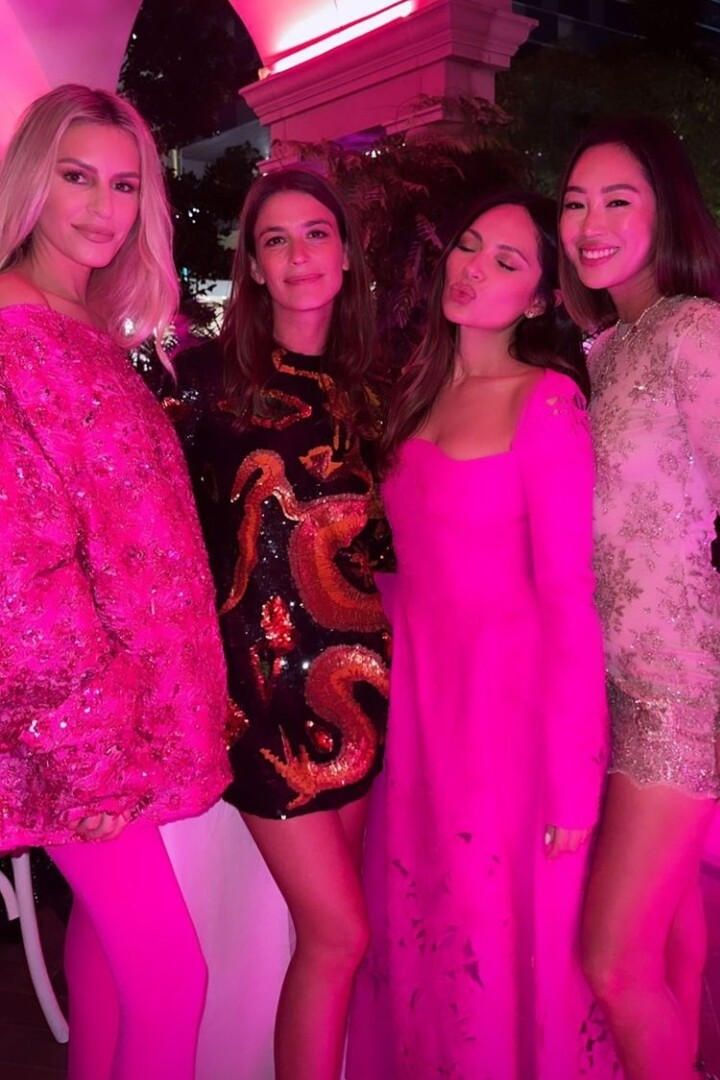 Morgan Stewart Valentino Dinner October 12, 2022