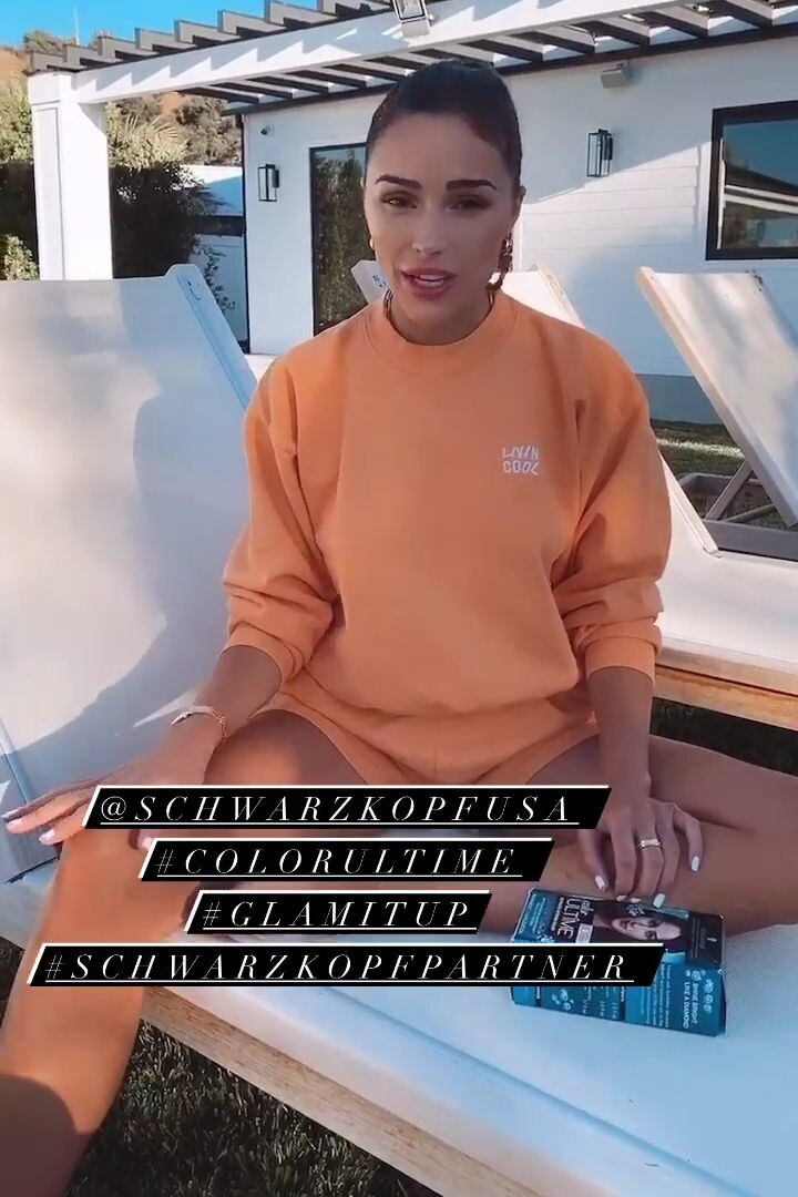 Olivia Culpo Instagram Story August 17, 2020