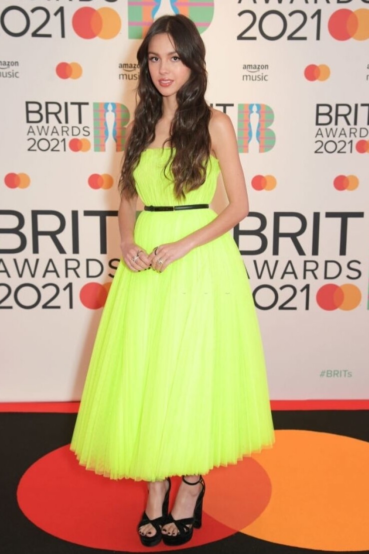 Olivia Rodrigo Brit Awards May 11, 2021