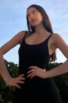 Black Scoop Neck Mini Dress and Silver Jewelry