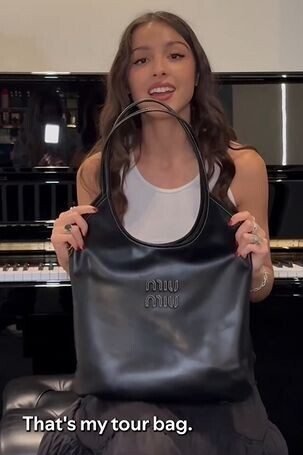 Olivia Rodrigo Whats in My Bag October 22, 2024