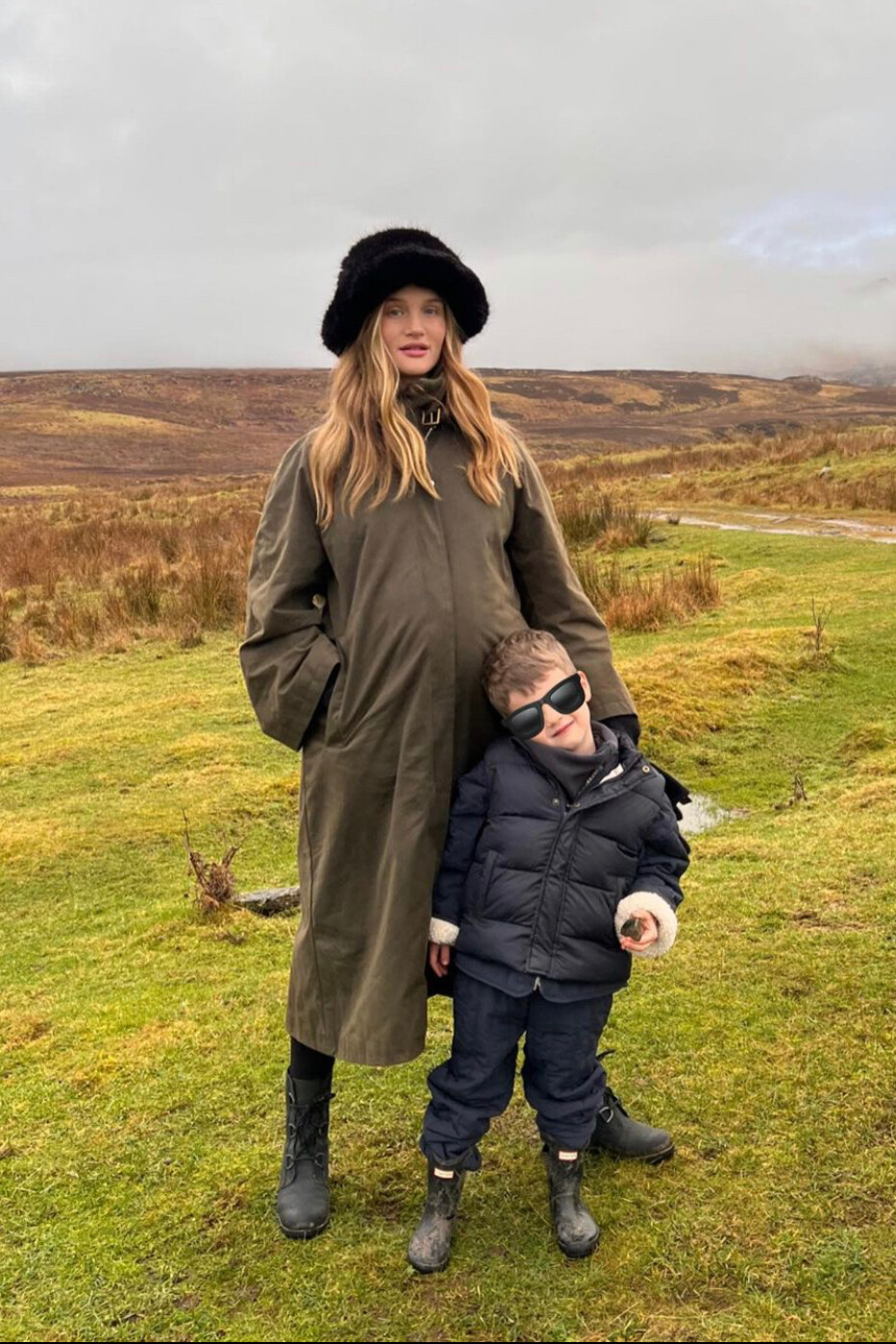Rosie Huntington-Whiteley Scottish Highlands January 3, 2022