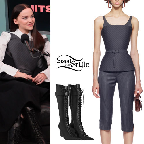 Pinstripe Corset and Pants