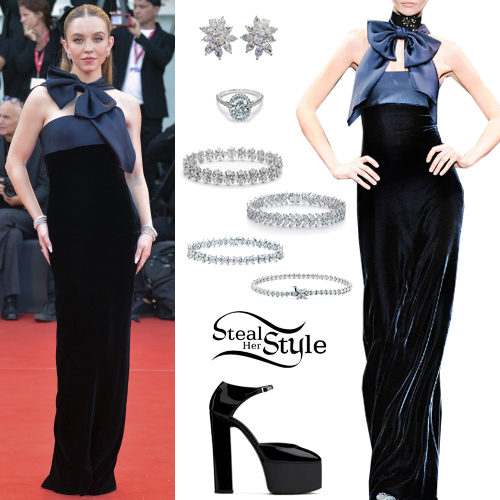 Black Gown, Platform Shoes