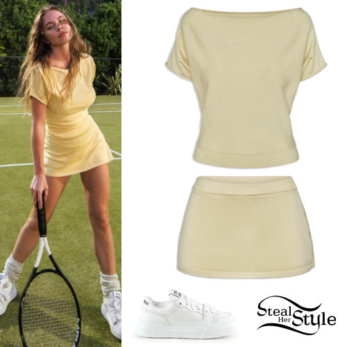 Yellow Top and Skort