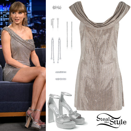 Crystal Dress and Sandals