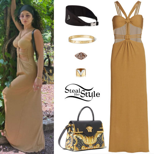 Knotted Dress, Printed