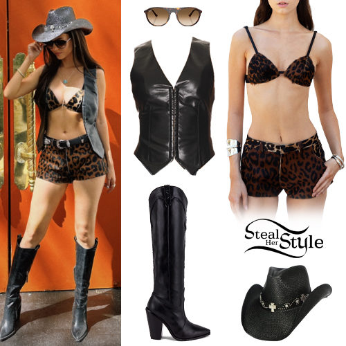 Leopard Top and Shorts