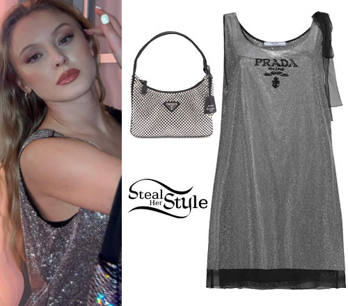 Crystal Dress and Bag